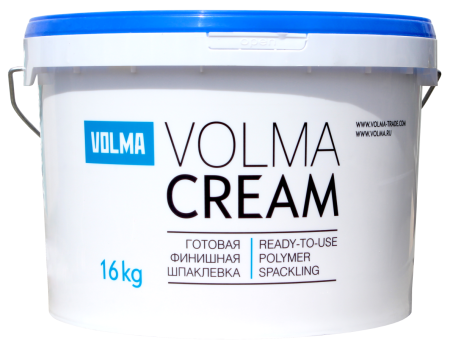 Шпаклевка финишная готовая «VOLMA-Cream» 16 кг